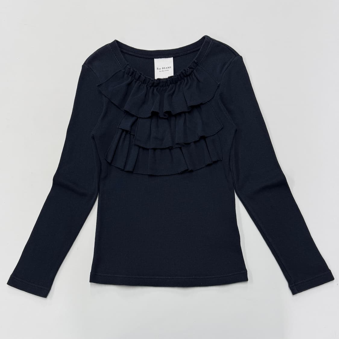 Ray Beams tiered ruffle top 상품이미지2