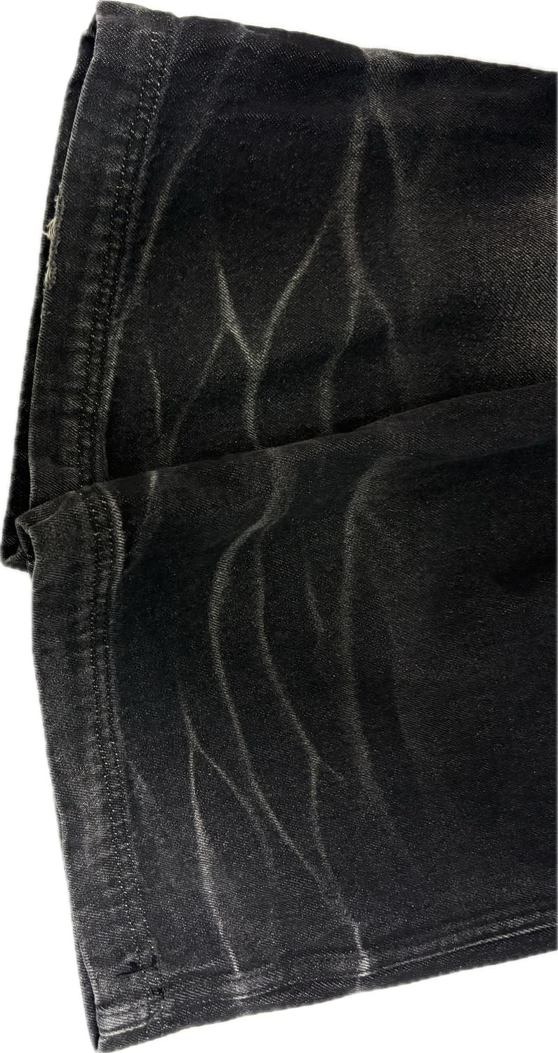 Embossed Wave Washing Wide Denim Pants 상품이미지3