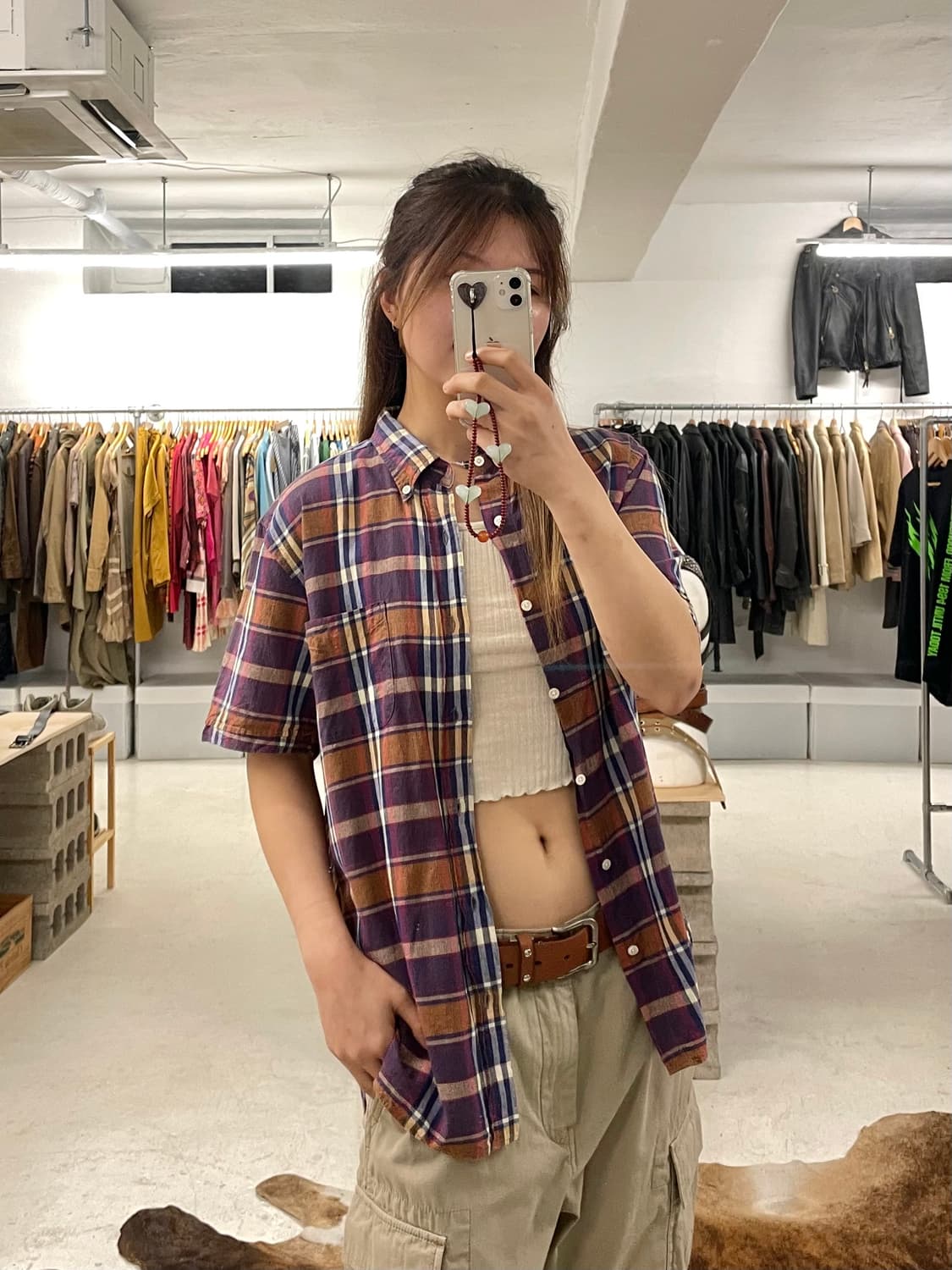 BEAMS PLUS check shirts 상품이미지1