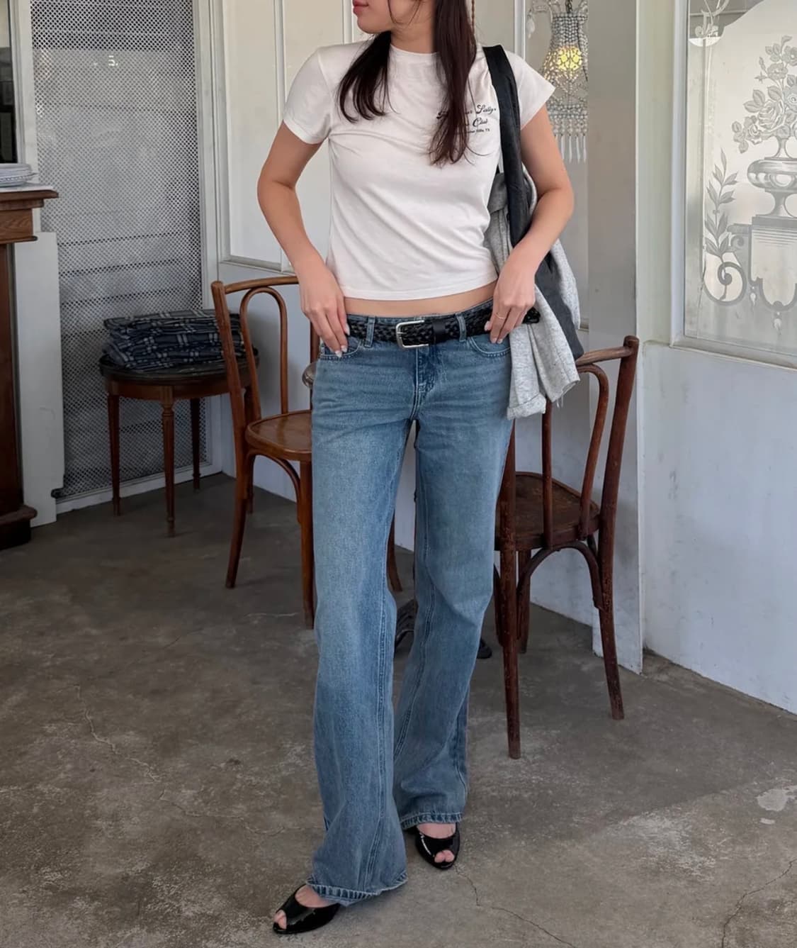 글로니 the rodeo jeans(washed blue) S 상품이미지1