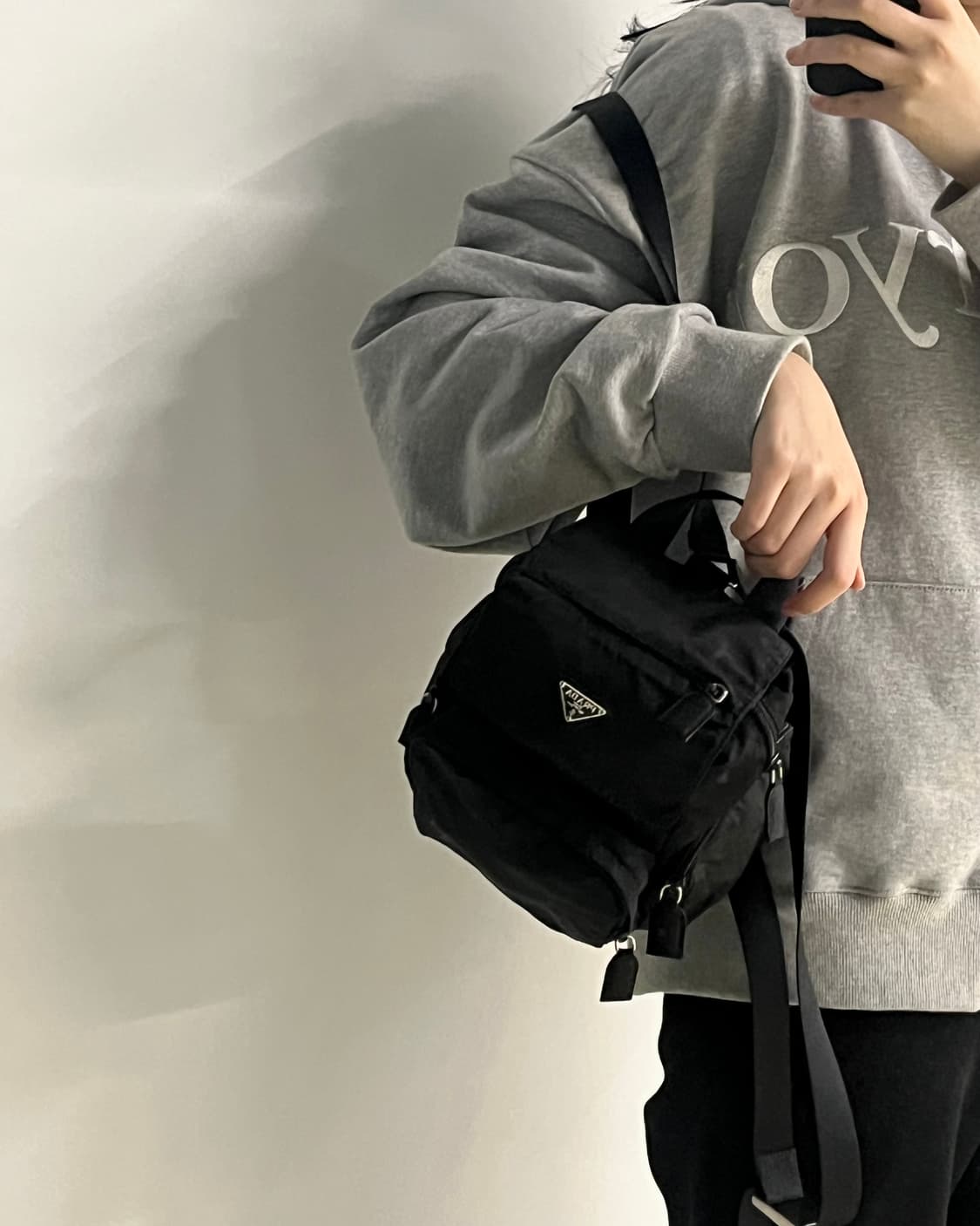 빈티지 프라다 백팩 미니 상품이미지9