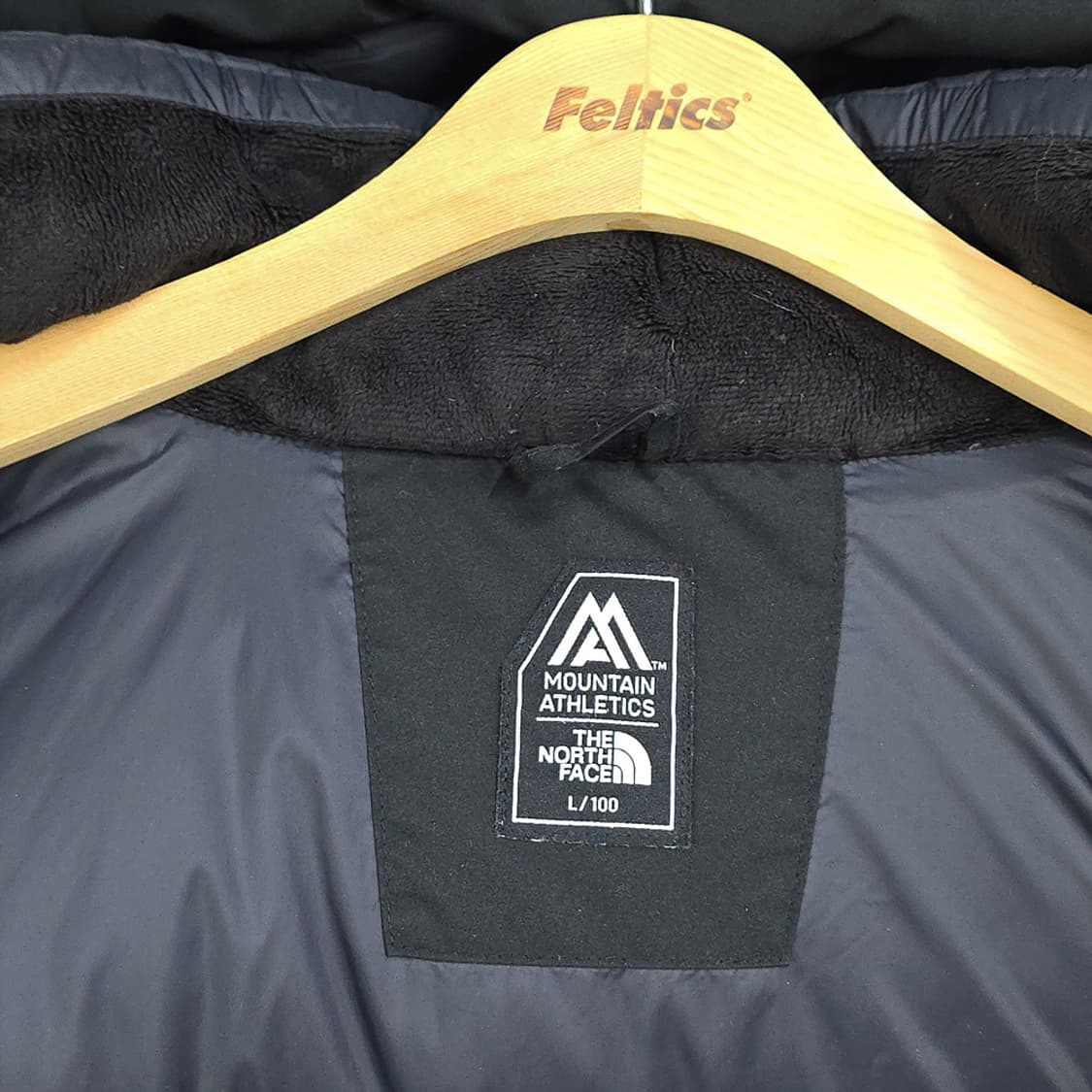 노스페이스 익스플로딩 롱 다운 패딩 코트 블랙 L(소지섭 롱패딩) 상품이미지8