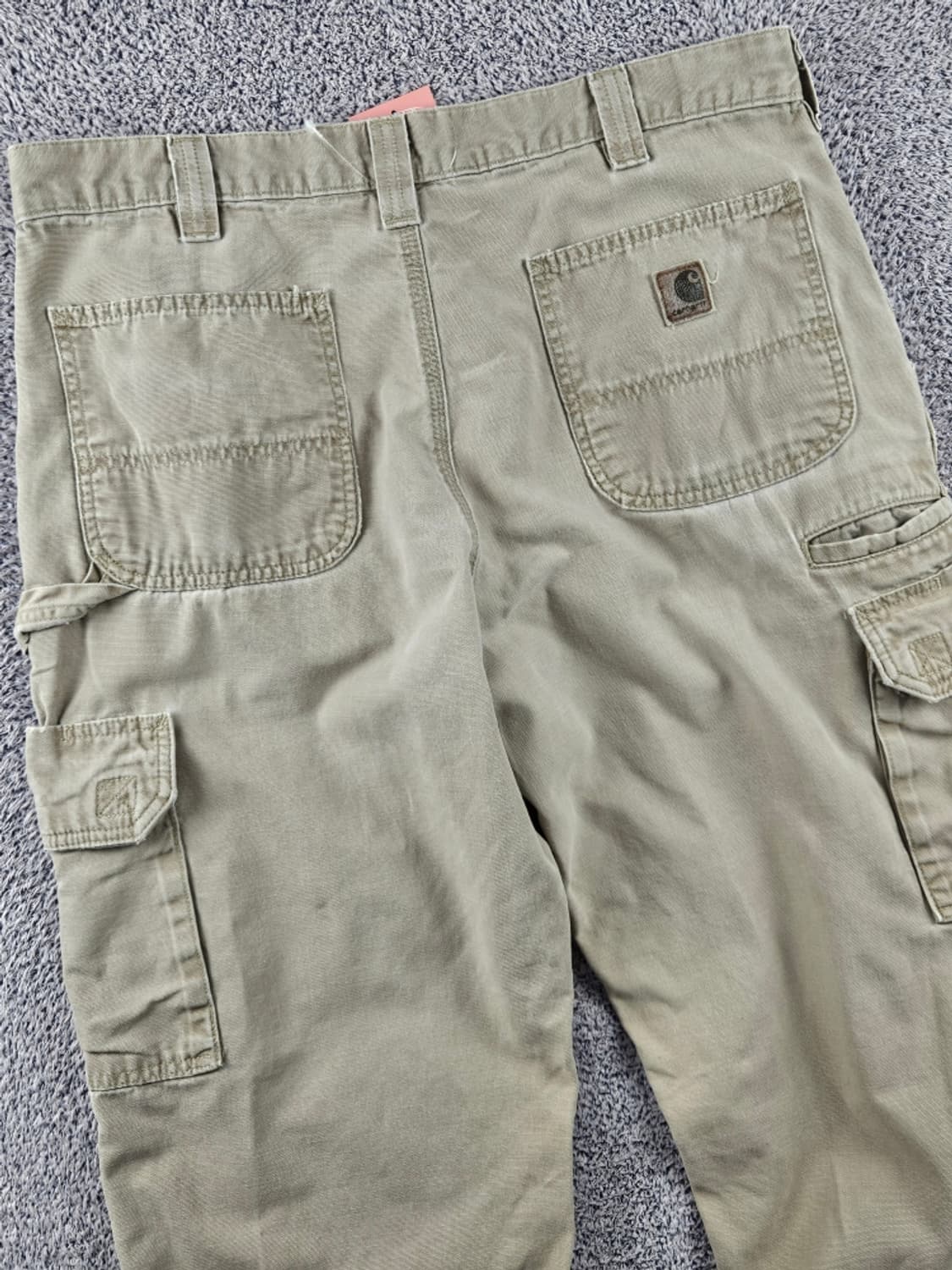 칼하트 코튼 캔버스 카고 포켓 워크 팬츠 (36X30추정) / 10903 상품이미지9