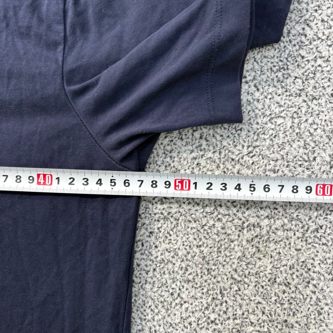 S 무신사스탠다드 반팔티 라운드 네이비 0311J 상품이미지5