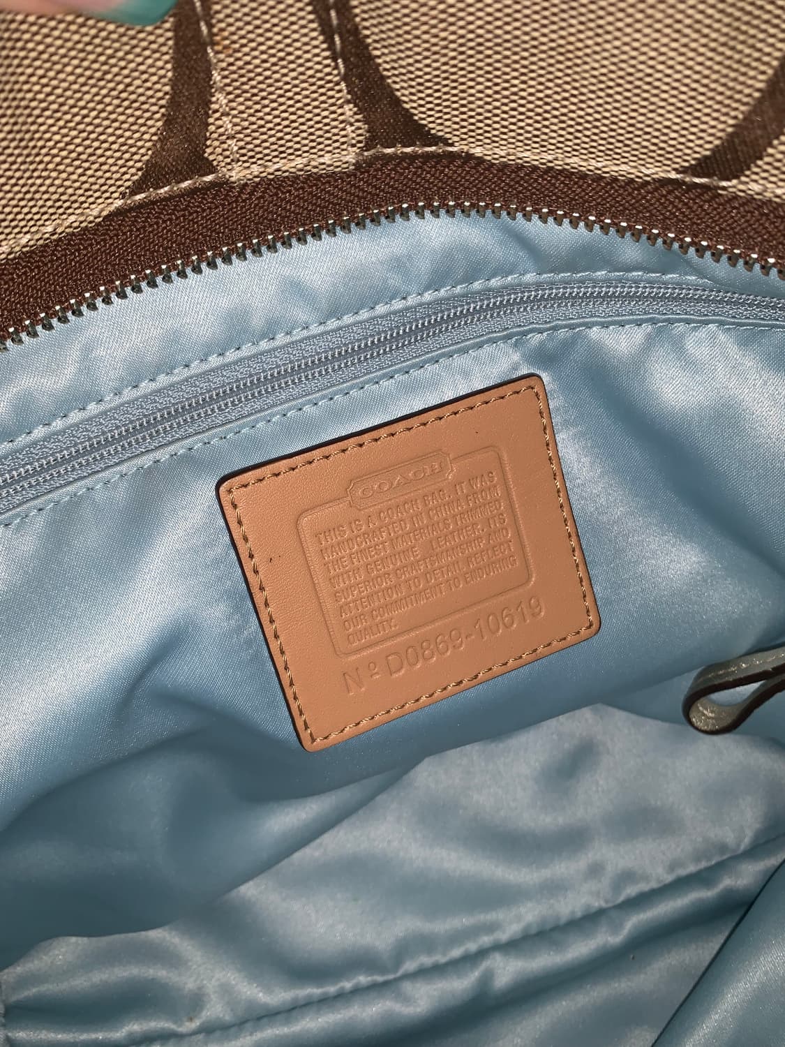 [S급] Coach turnlock shoulder bag 상품이미지9