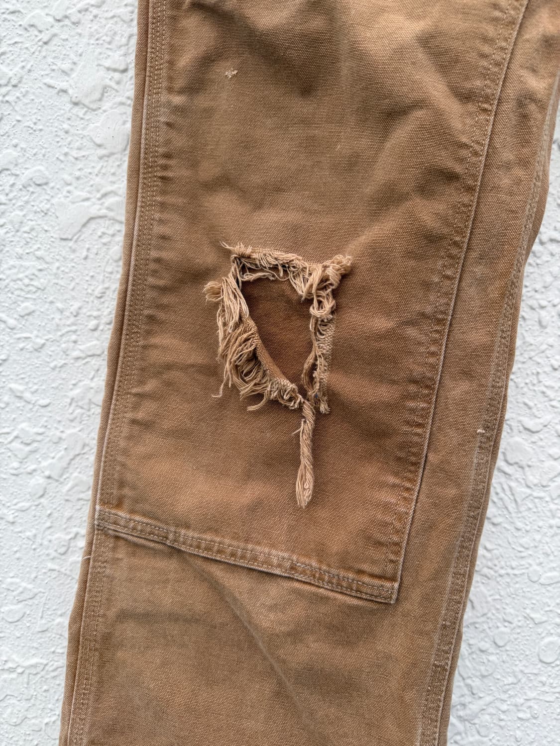 Vintage Carhartt Brown Duck Double Knee  상품이미지5