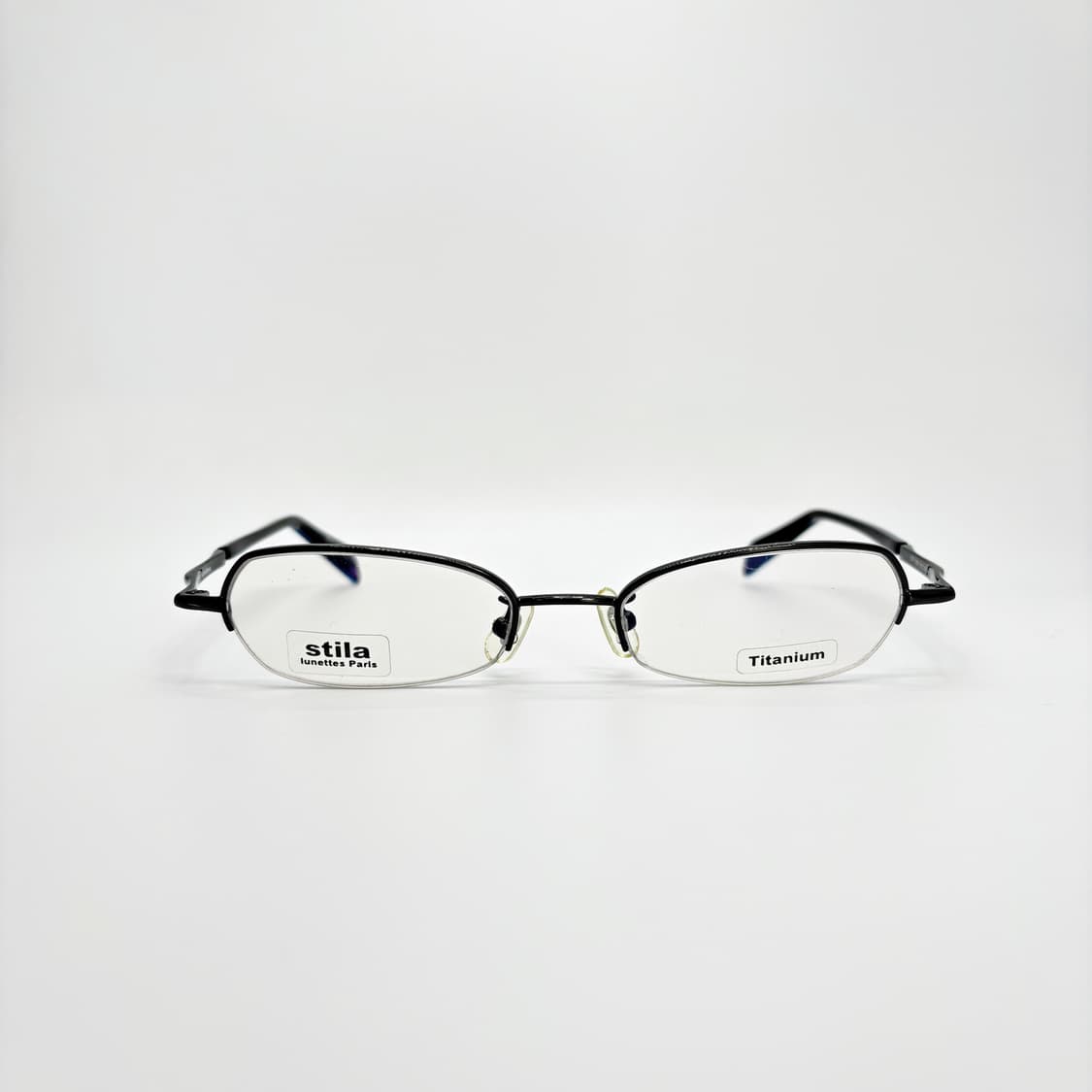 STILA LUNETTES 그레이블루 티타늄 반무테 상품이미지3