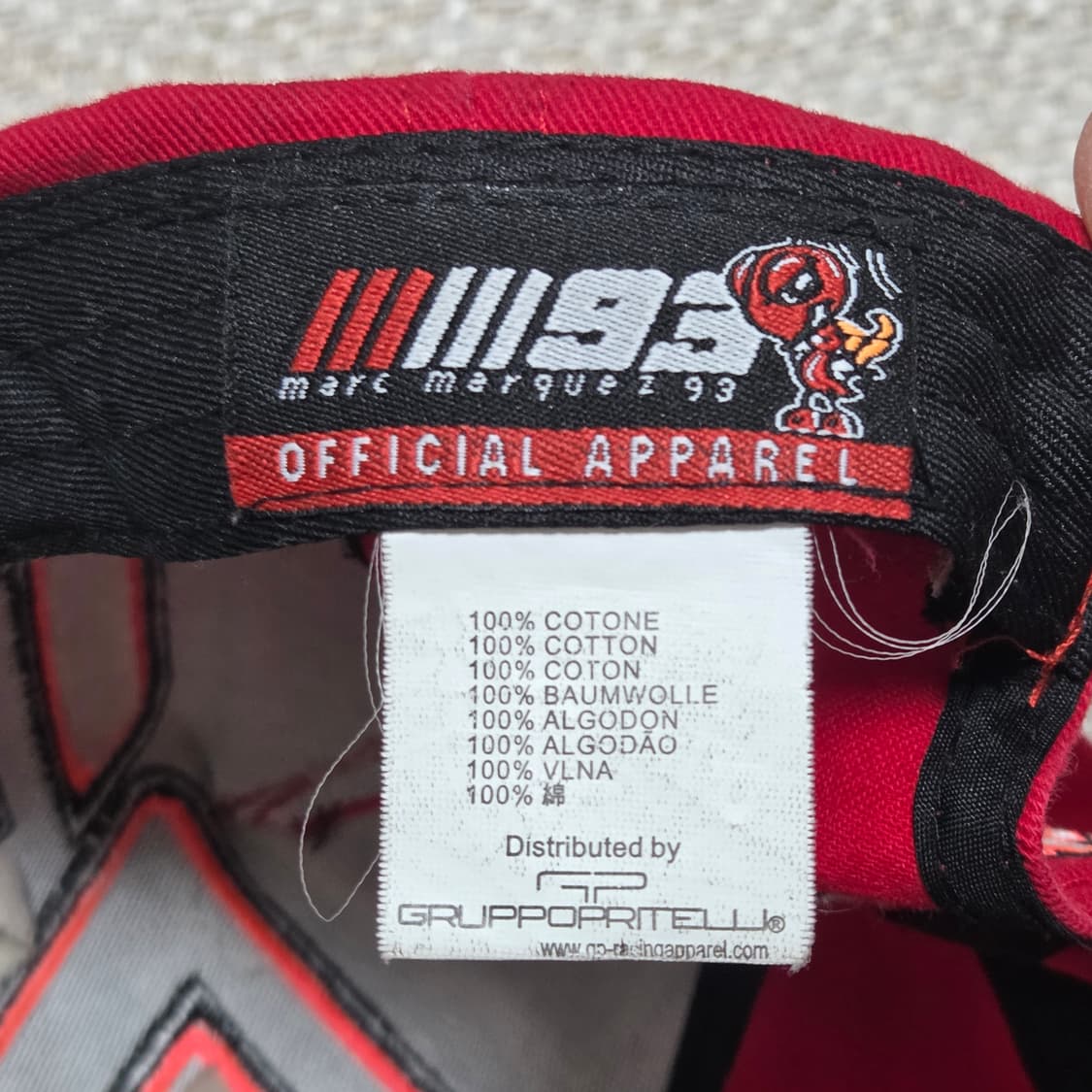 Marc Marquez 마크 마르케스 MotoGP 레이서 모자 볼캡  상품이미지5