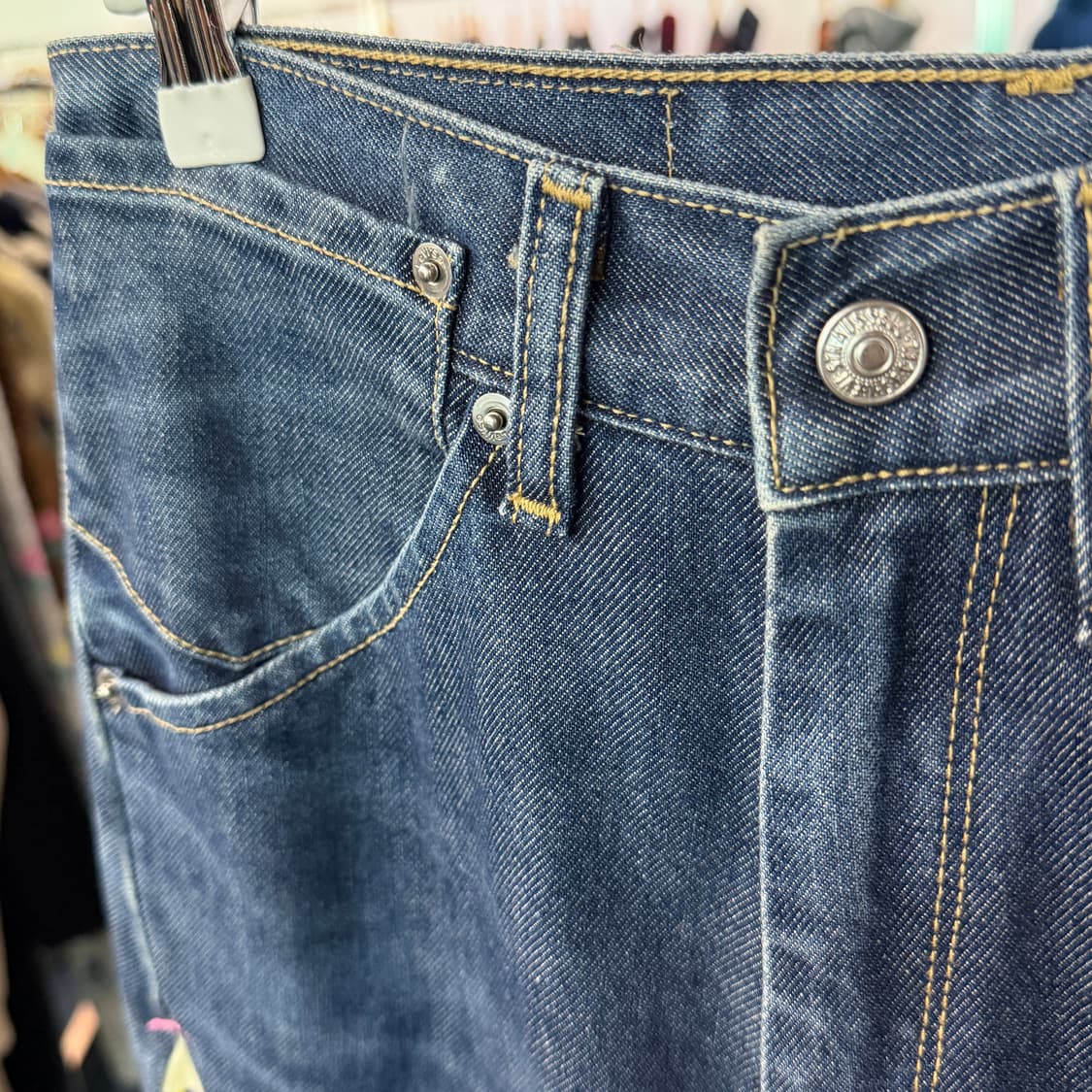 [26] 리메이크 커스텀 리바이스 타입원 데님 청바지 상품이미지3