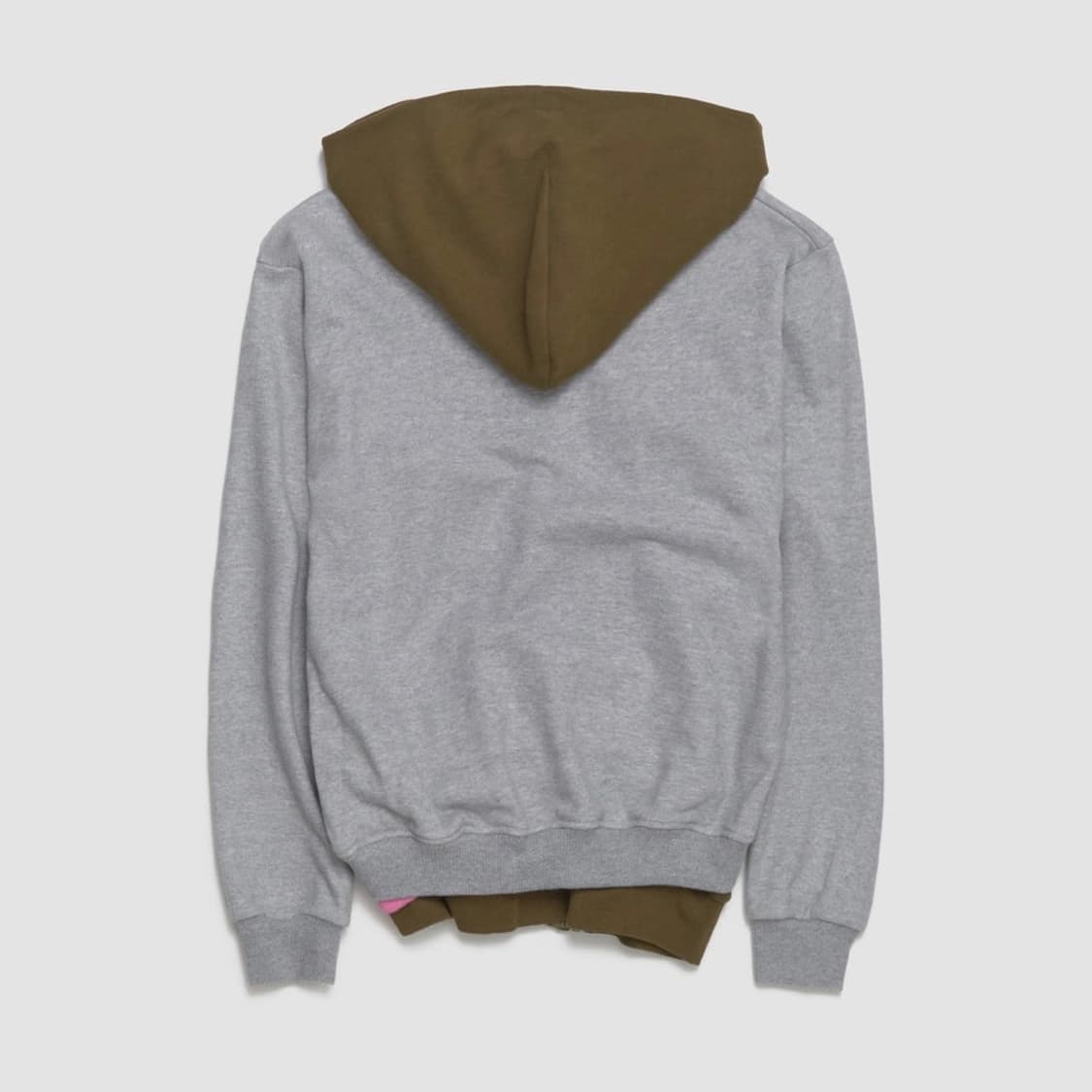 [M]어거스트 바론 All-in 25fw 트리플 후드티/그레이 카키 상품이미지5