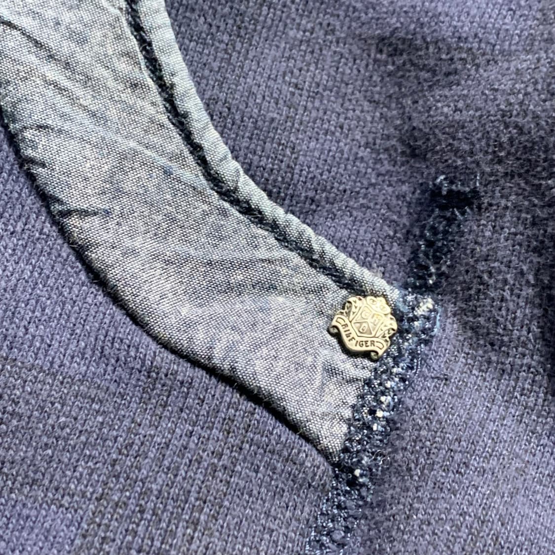 타미힐피거 체크 헤비 코튼 집업 상품이미지6