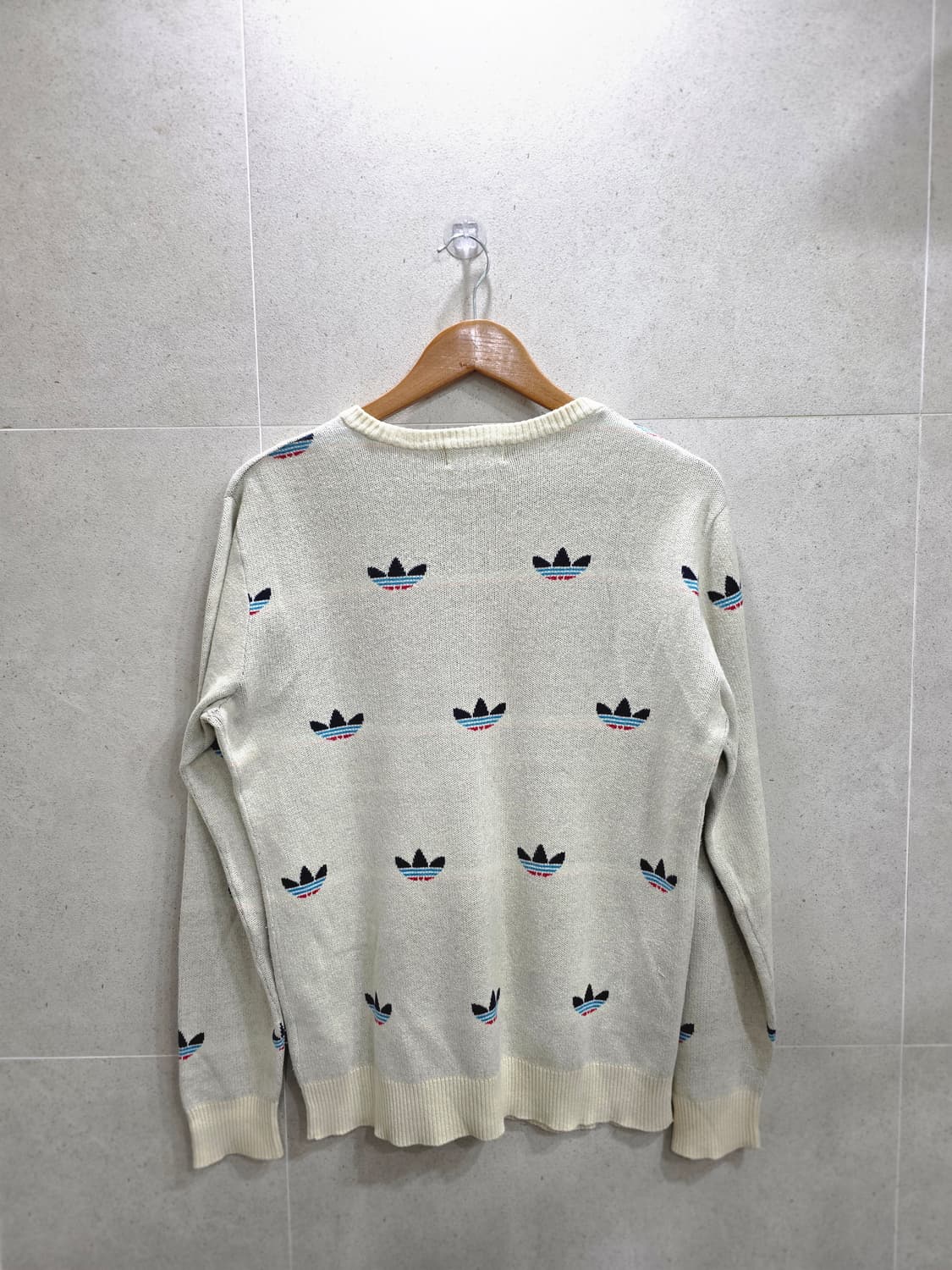 아디다스 파이어버드 트레포일 니트 m 상품이미지2