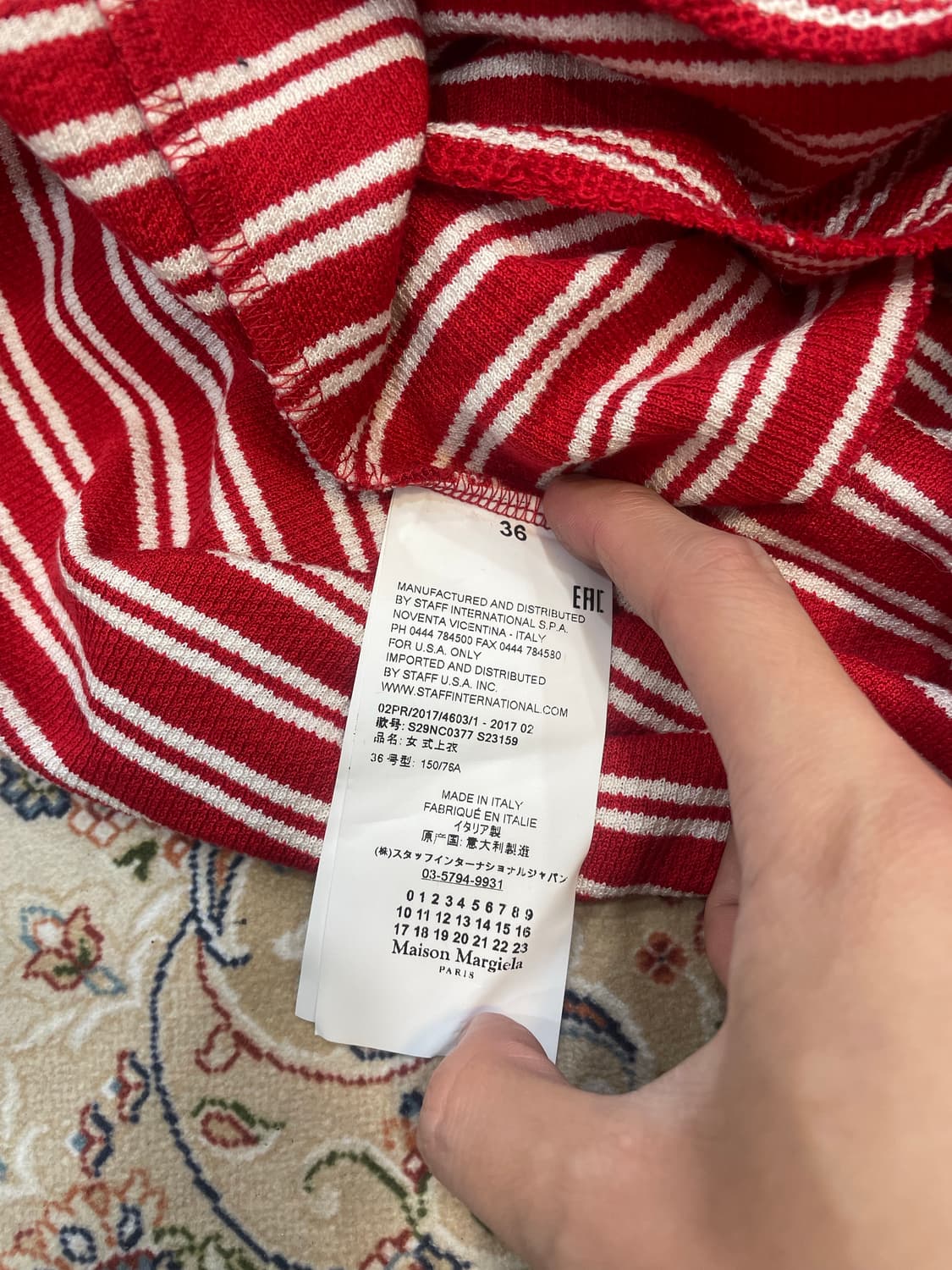 Maison Margiela Deconstructed Polo Shirt 상품이미지5