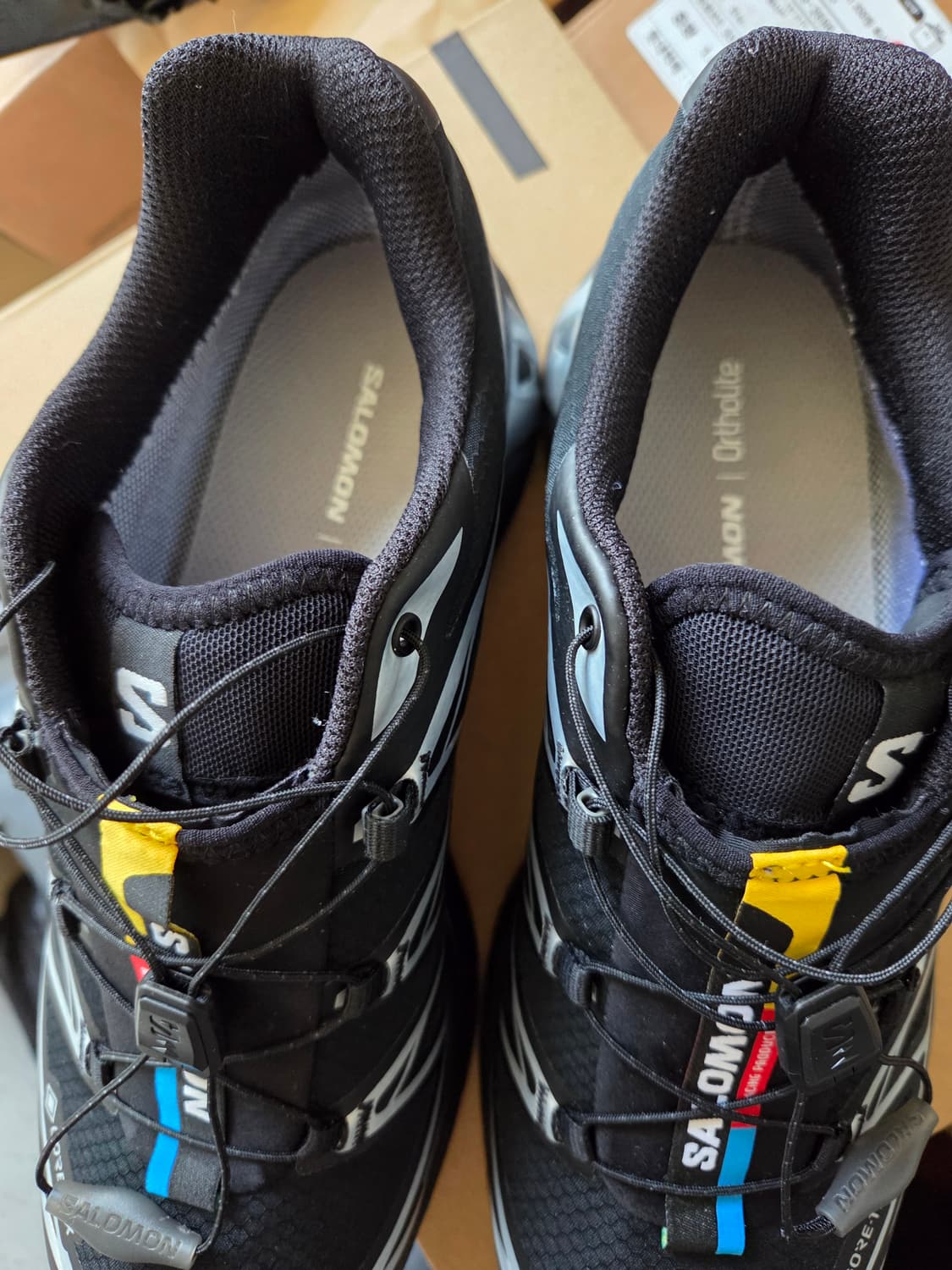 살로몬 XT6  GTX (고어텍스) 블랙실버 260 판매 or 265교환 상품이미지3