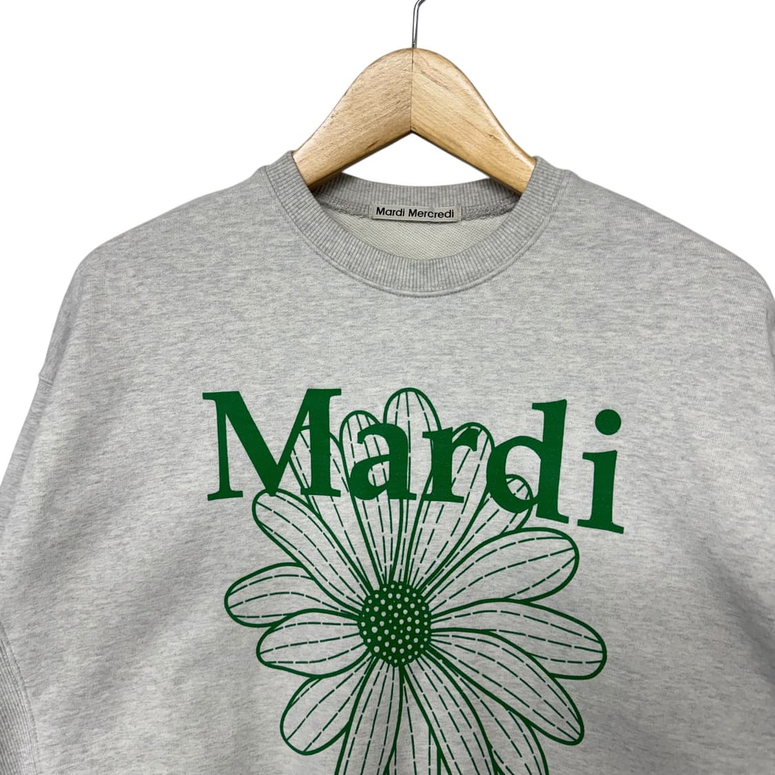 마르디메크르디 플라워 맨투맨 상품이미지2