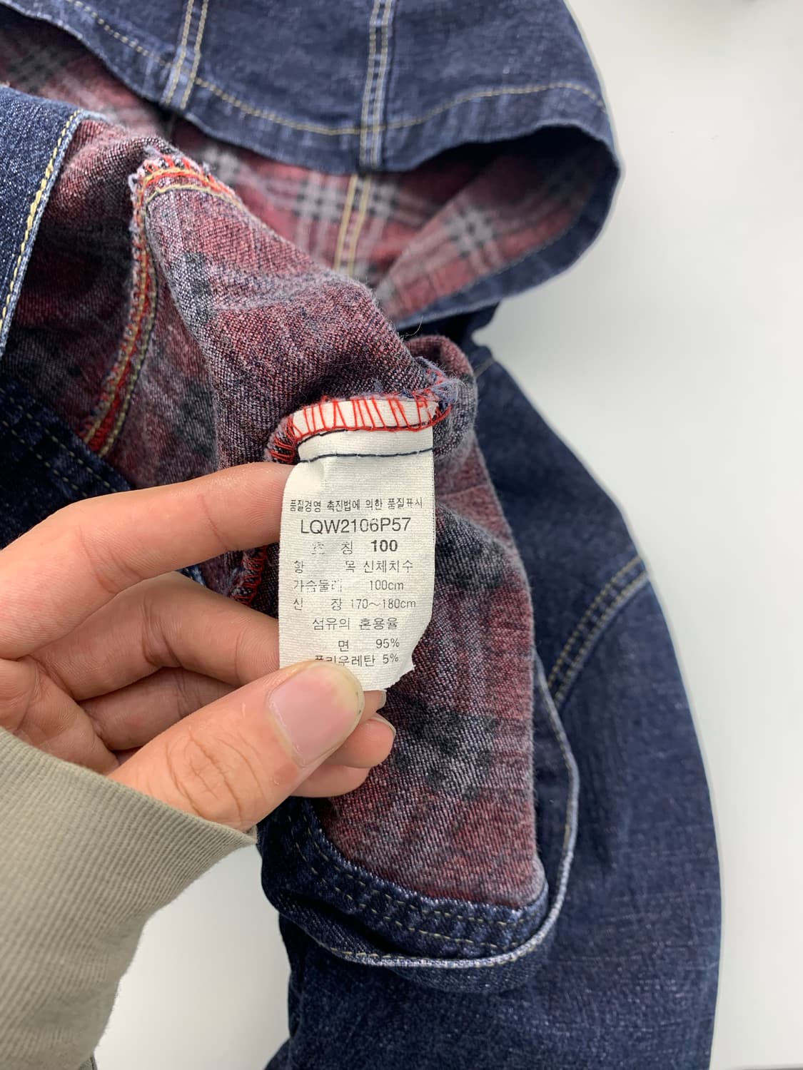 Lee 페이디드 워싱 데님 후드 자켓 상품이미지8