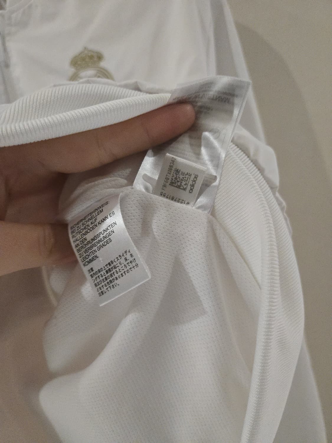 아디다스 레알 마드리드 트랙탑 L 상품이미지5