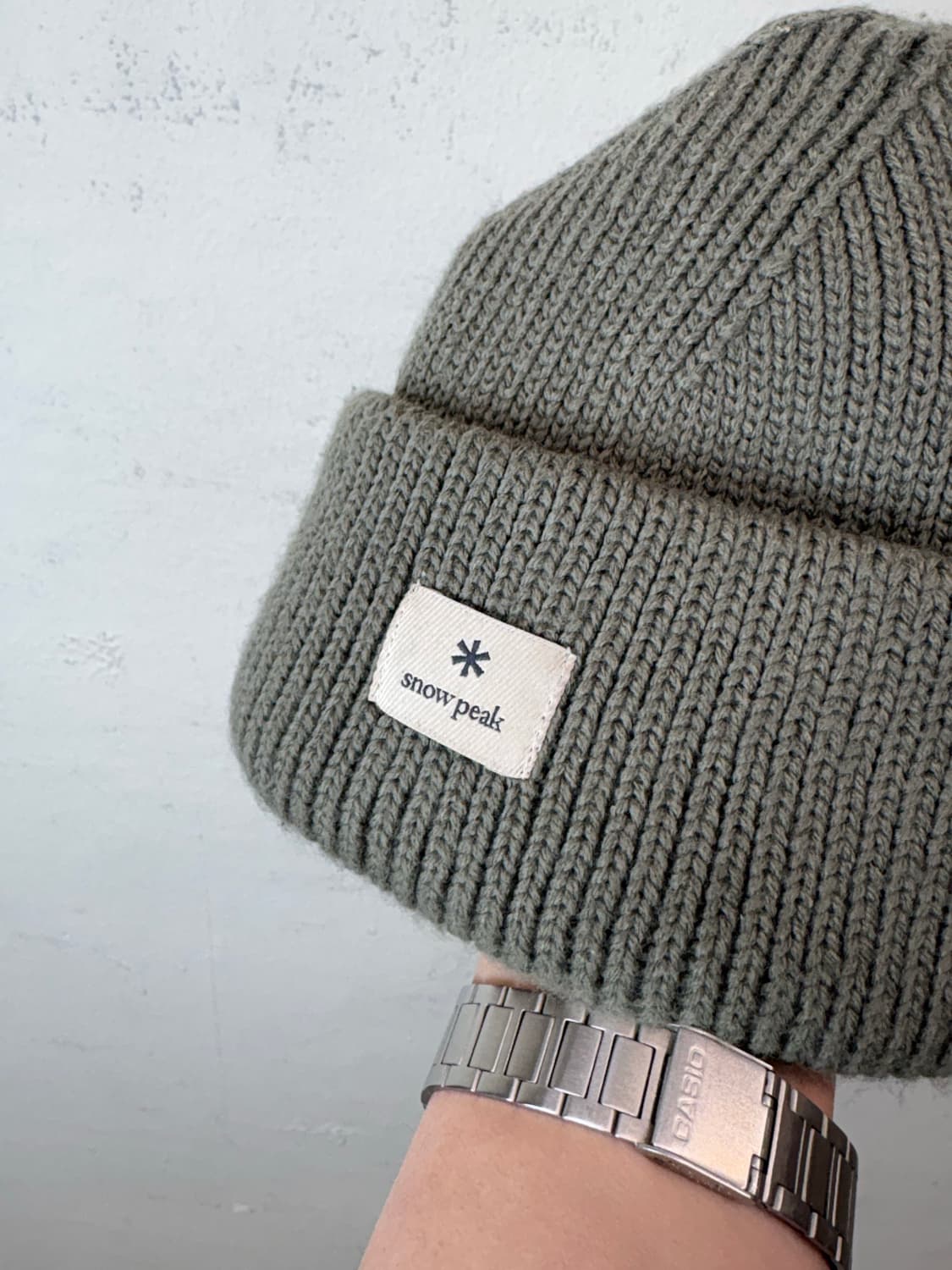 스노우피크 숏비니 카키 상품이미지3