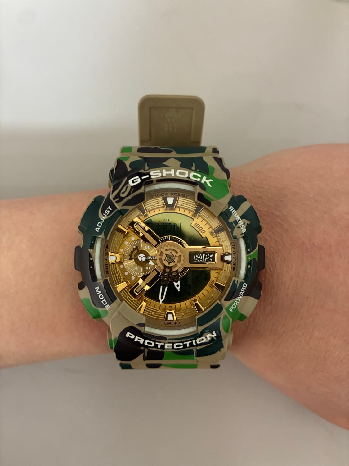 BAPE x G-SHOCK 한정판 시계 상품이미지4