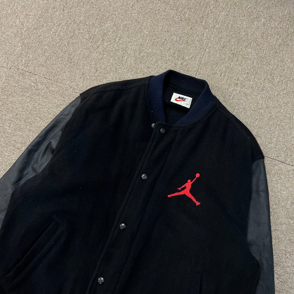 조던 바시티 가죽자켓 상품이미지4