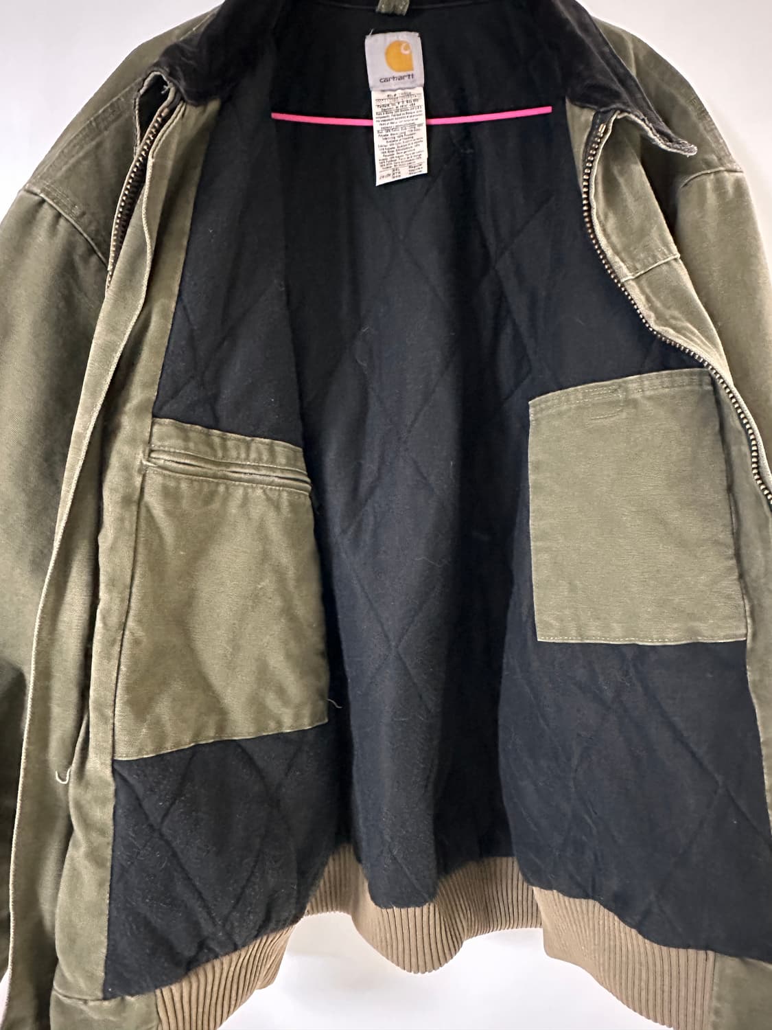 칼하트 j14산타페 자켓 lov컬러 2XL 상품이미지4