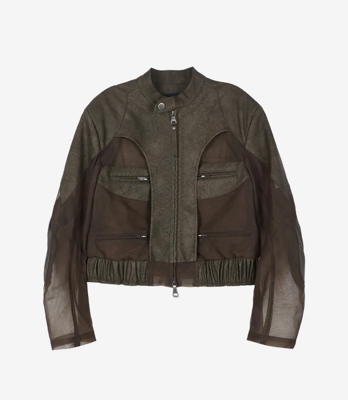 앤더슨벨 시어 라이더 자켓awa758w(khaki) 상품이미지4