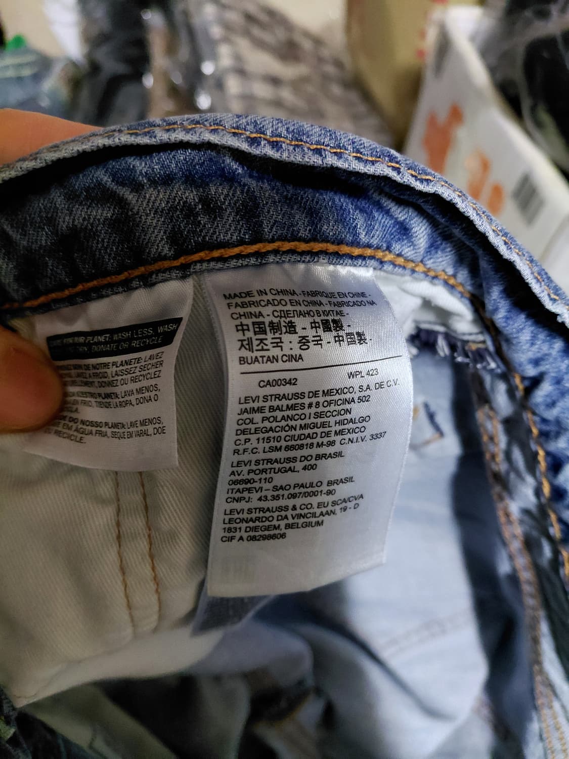 [리바이스511]슬림핏 프리미엄 퍼포먼스 쿨(여름용)34사이즈 상품이미지6