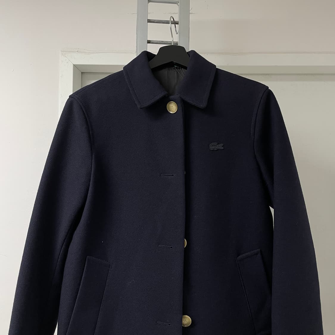 라코스테 네이비 코트 34(W) 상품이미지2