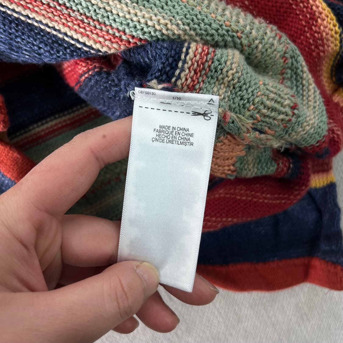 W 95 폴로랄프로렌 캐시미어 린넨 노고딕 니트 상품이미지5