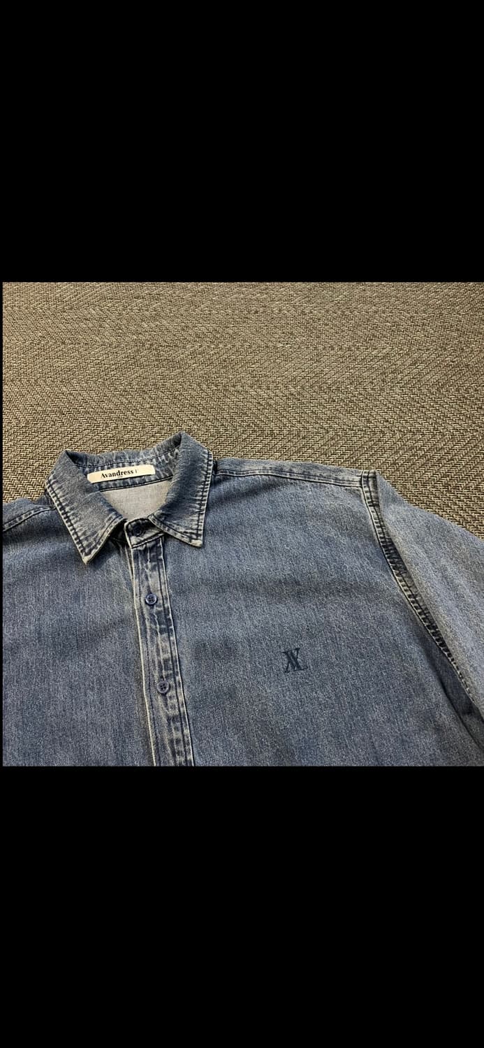 [XL]Avandress 데님 셔츠 상품이미지3