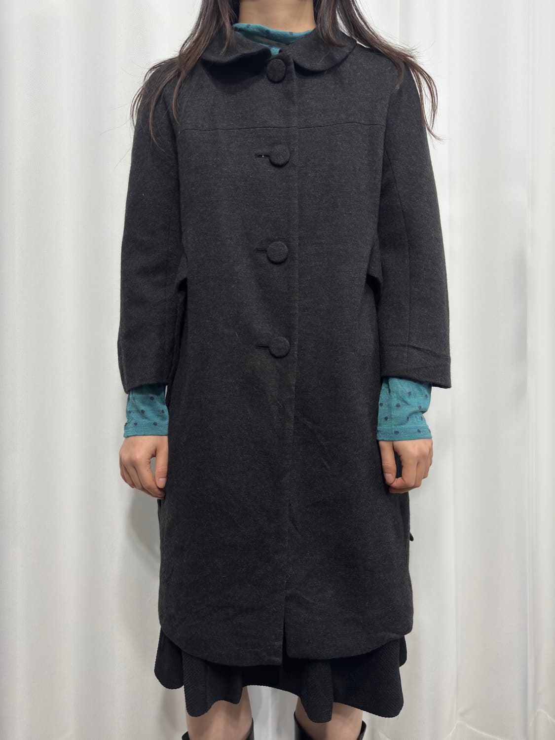 melrose button strap coat 상품이미지6