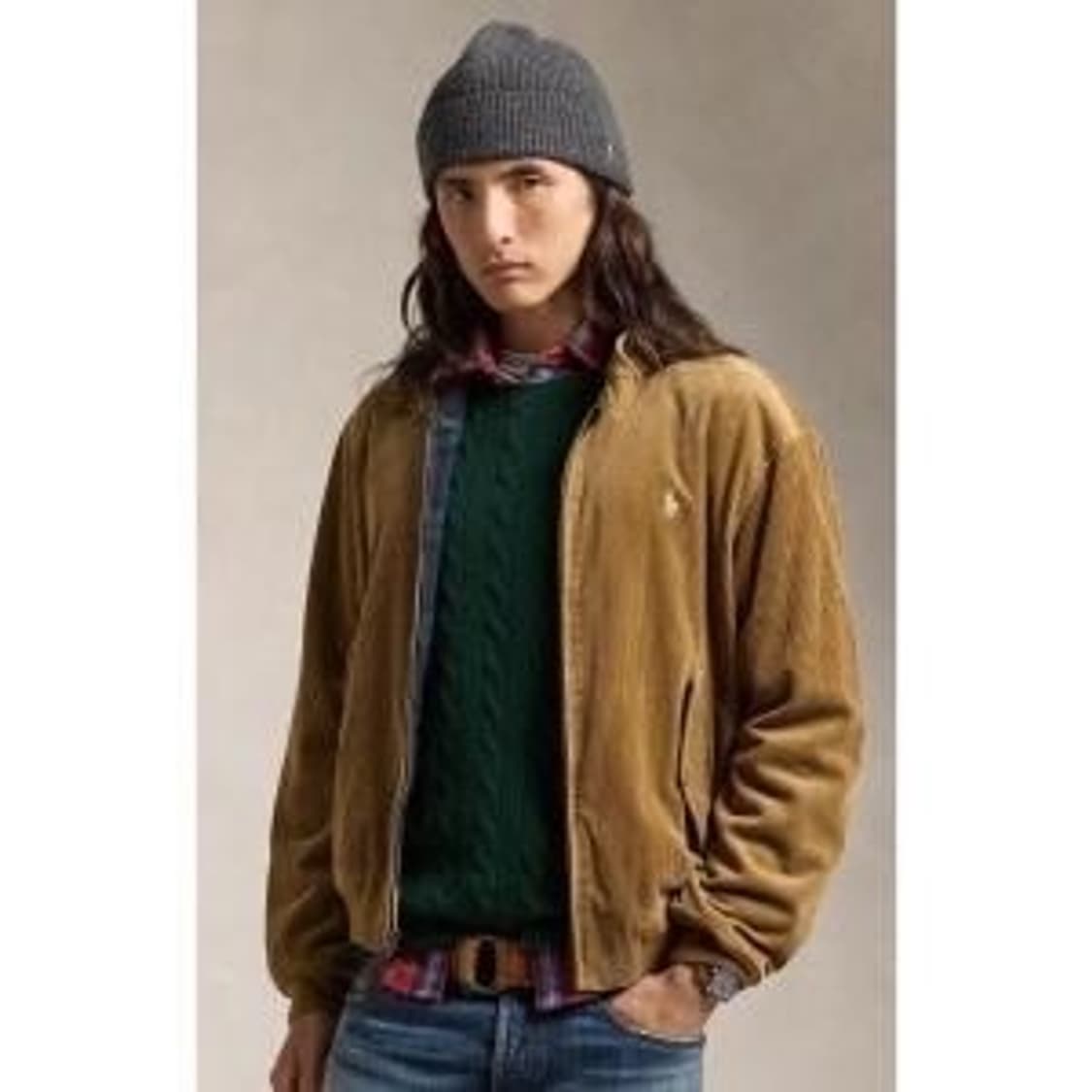 폴로 코듀로이 바라쿠다 탄 xl 새제품 상품이미지5