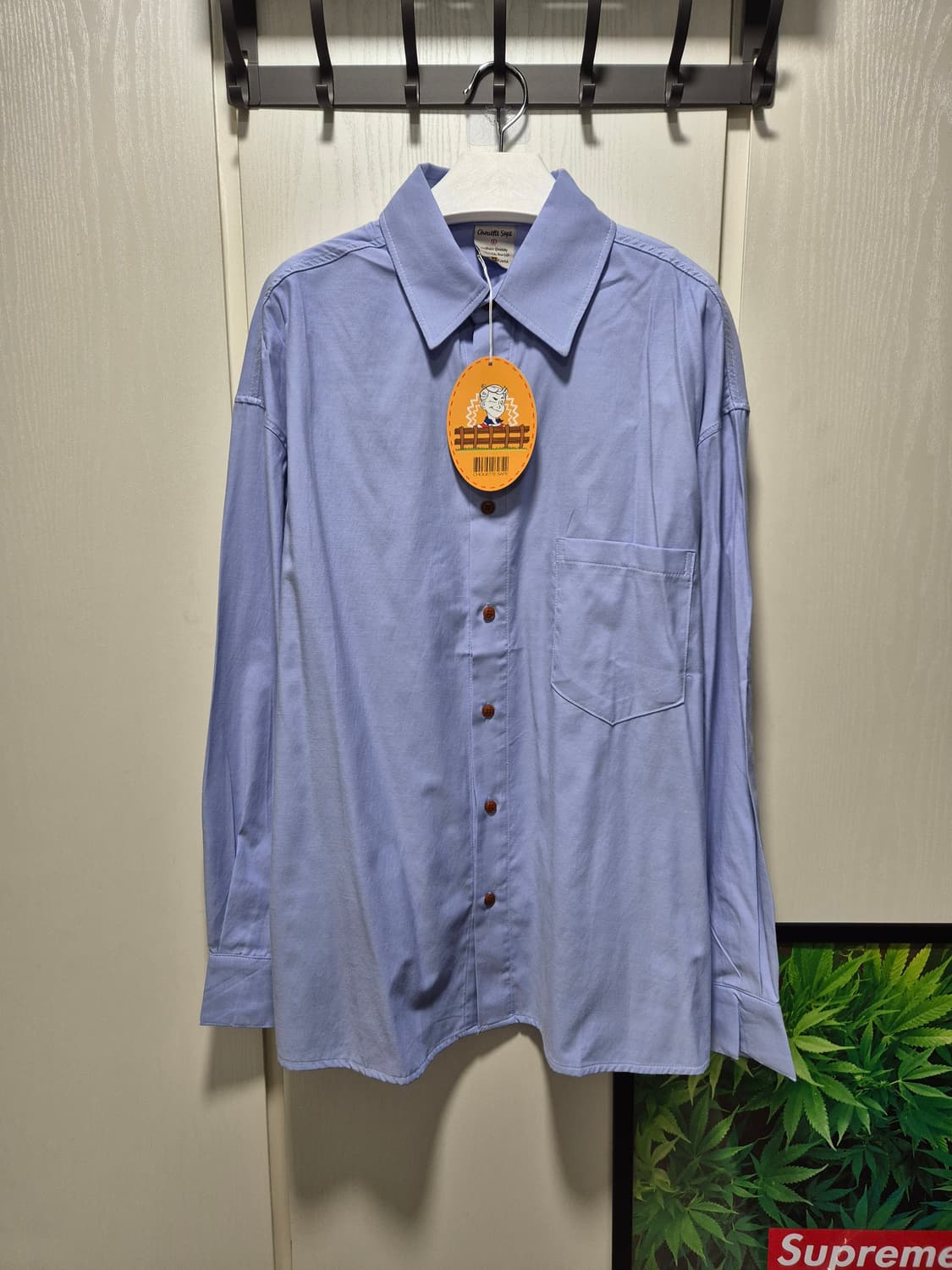 (세일)(새상품)Charotte 셔츠 블루 상품이미지1