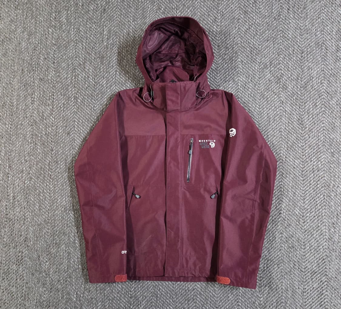 마운틴하드웨어 DRYQ 하드쉘 버건디 바람막이 자켓 상품이미지1