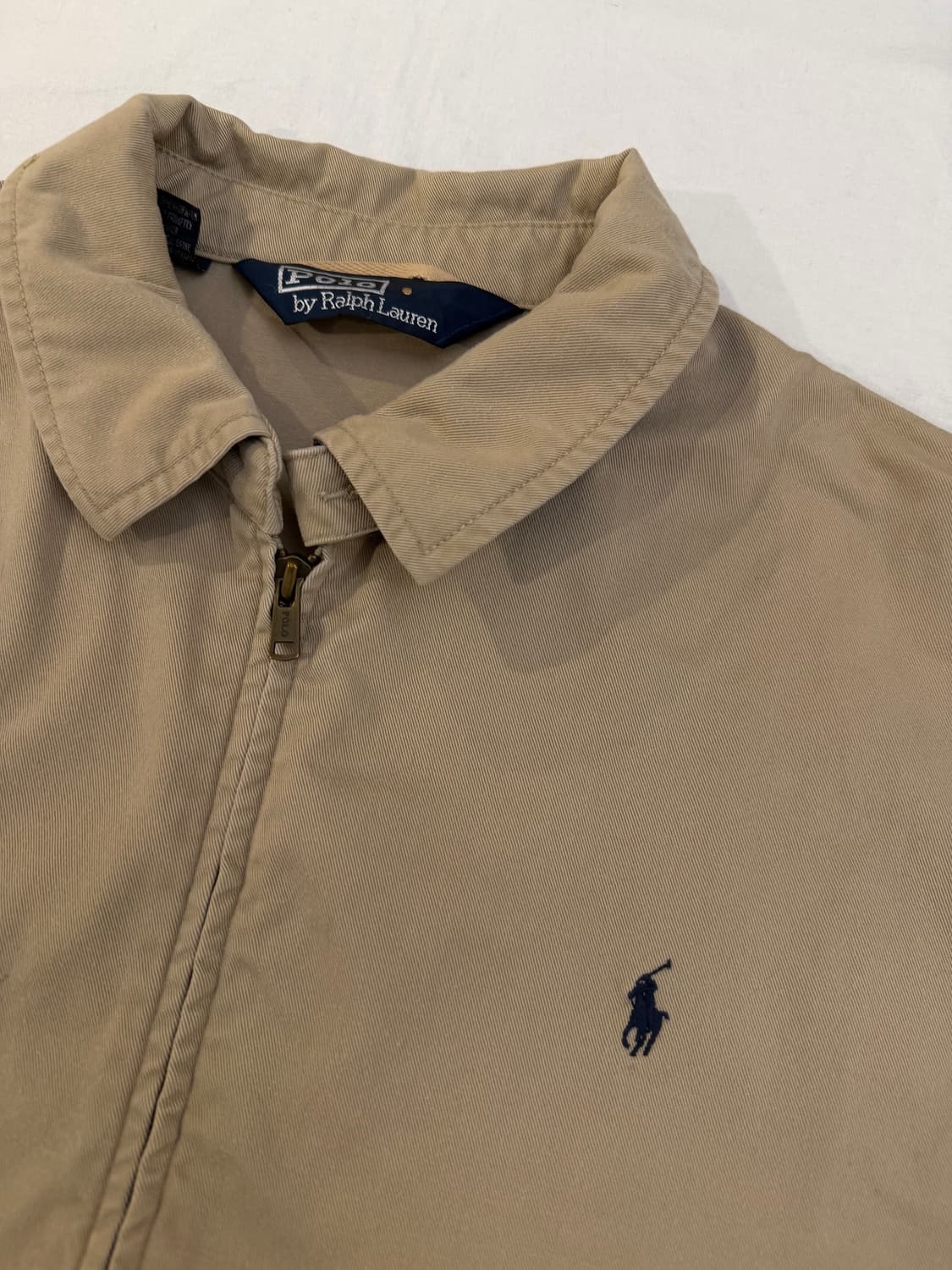 00s 폴로 랄프로렌 바라쿠타 스윙탑 봄버자켓 베이지 상품이미지2