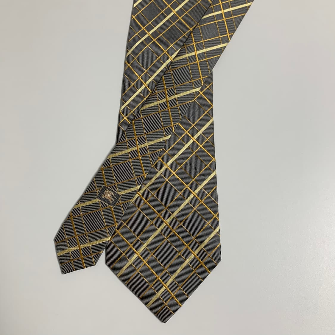 버버리(BURBERRY) 체크무늬 명품넥타이 최상급 혼주넥타이 A+등급 상품이미지3