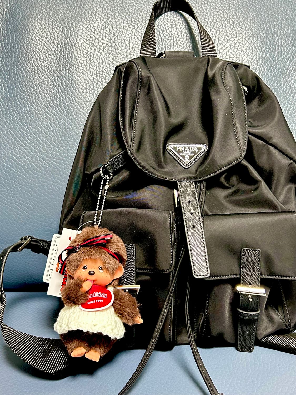 (22)정품몬치치-💛❤️화이트 니트원피스 상품이미지8