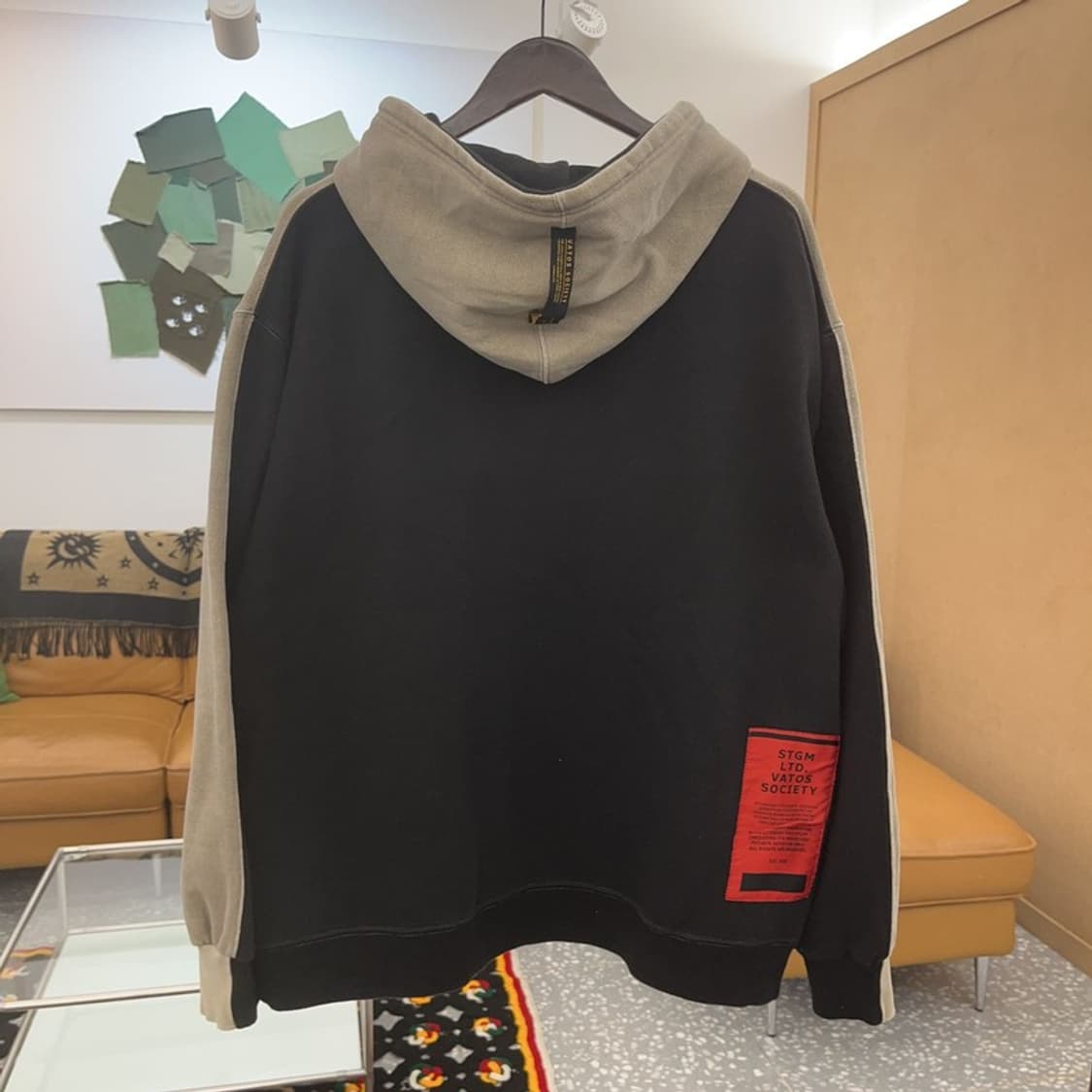 스티그마 오버사이즈 헤비 스웻 후드티 L C06985 상품이미지4