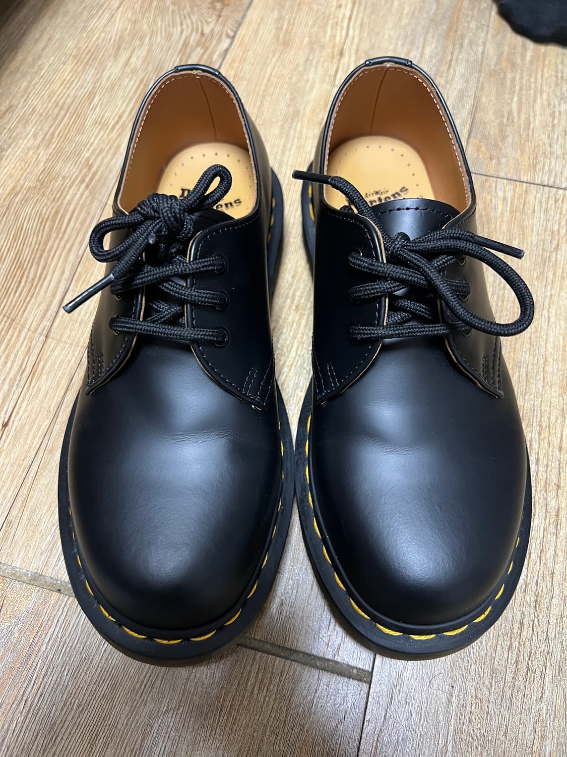 택포16) 닥터마틴 1461 스무스 블랙 3홀 230 uk4 상품이미지1