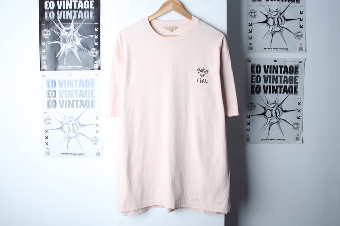(XL-3XL) 빈폴 반팔 티셔츠 빅사이즈 핑크 올드스쿨-H31330 상품이미지2