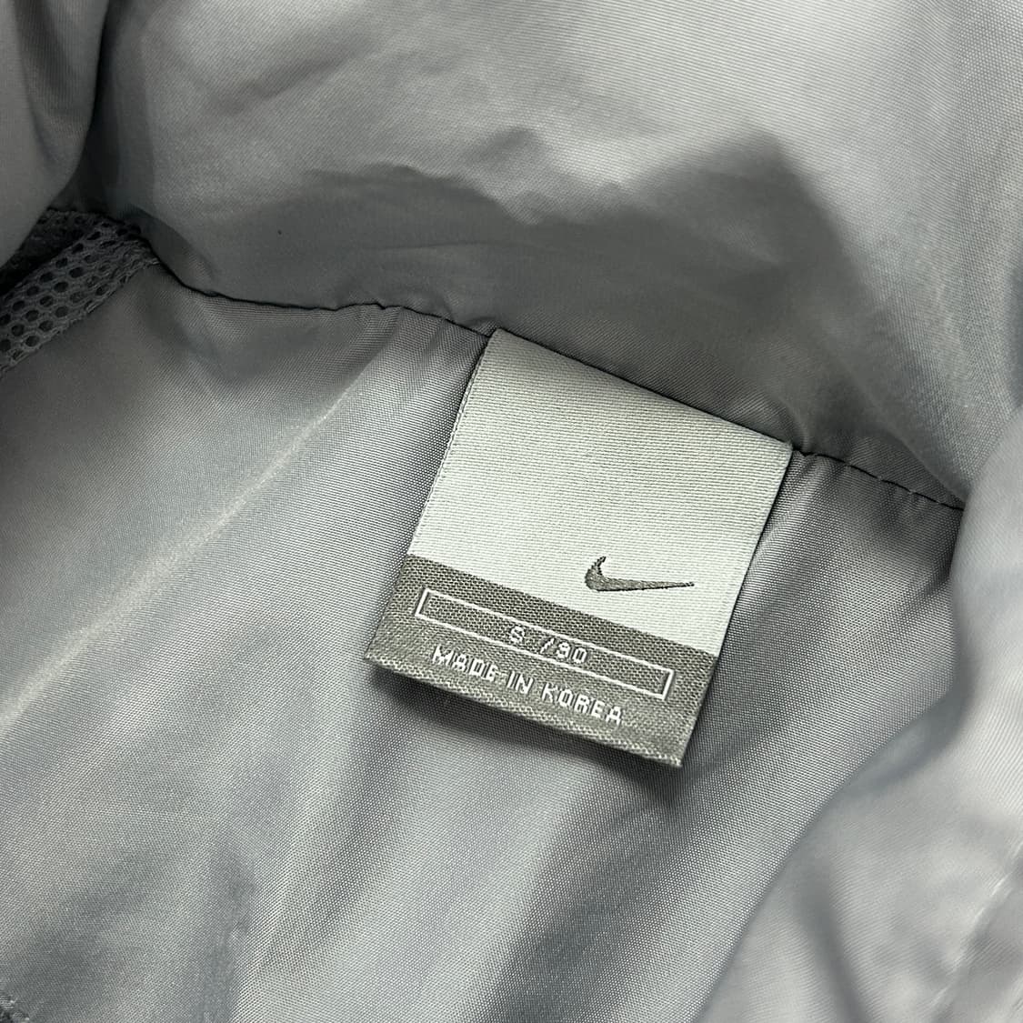 나이키 올드스쿨 그레이 사이드라인 바람막이(S) 상품이미지2