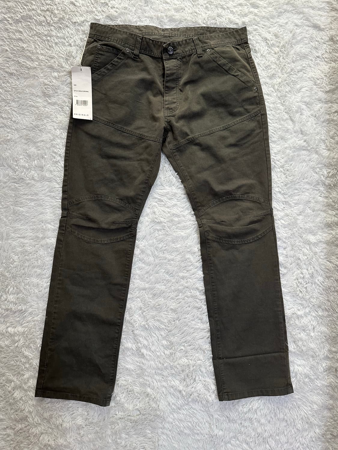 G-Star RAW 카키 데님 팬츠 36/34 상품이미지5