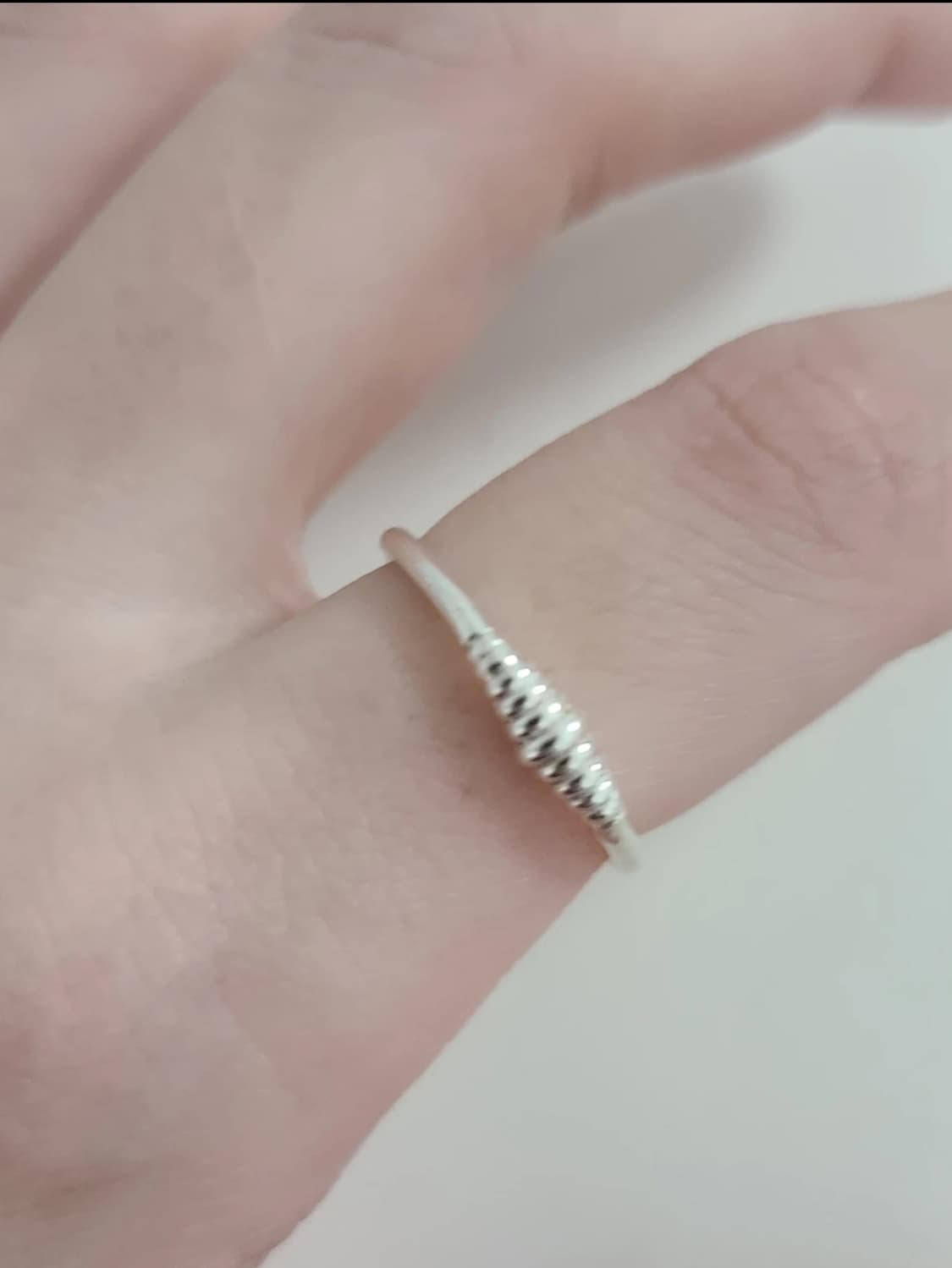 m.m.e_11 꼬임 실버 반지 상품이미지2