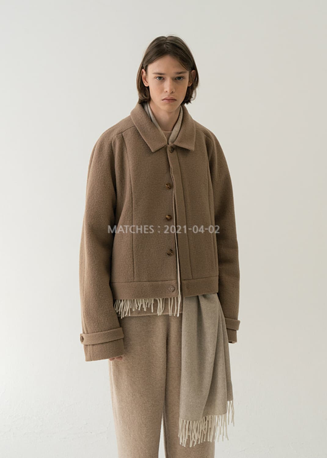 LE17셉템버옴므 부클 울 자켓 상품이미지1