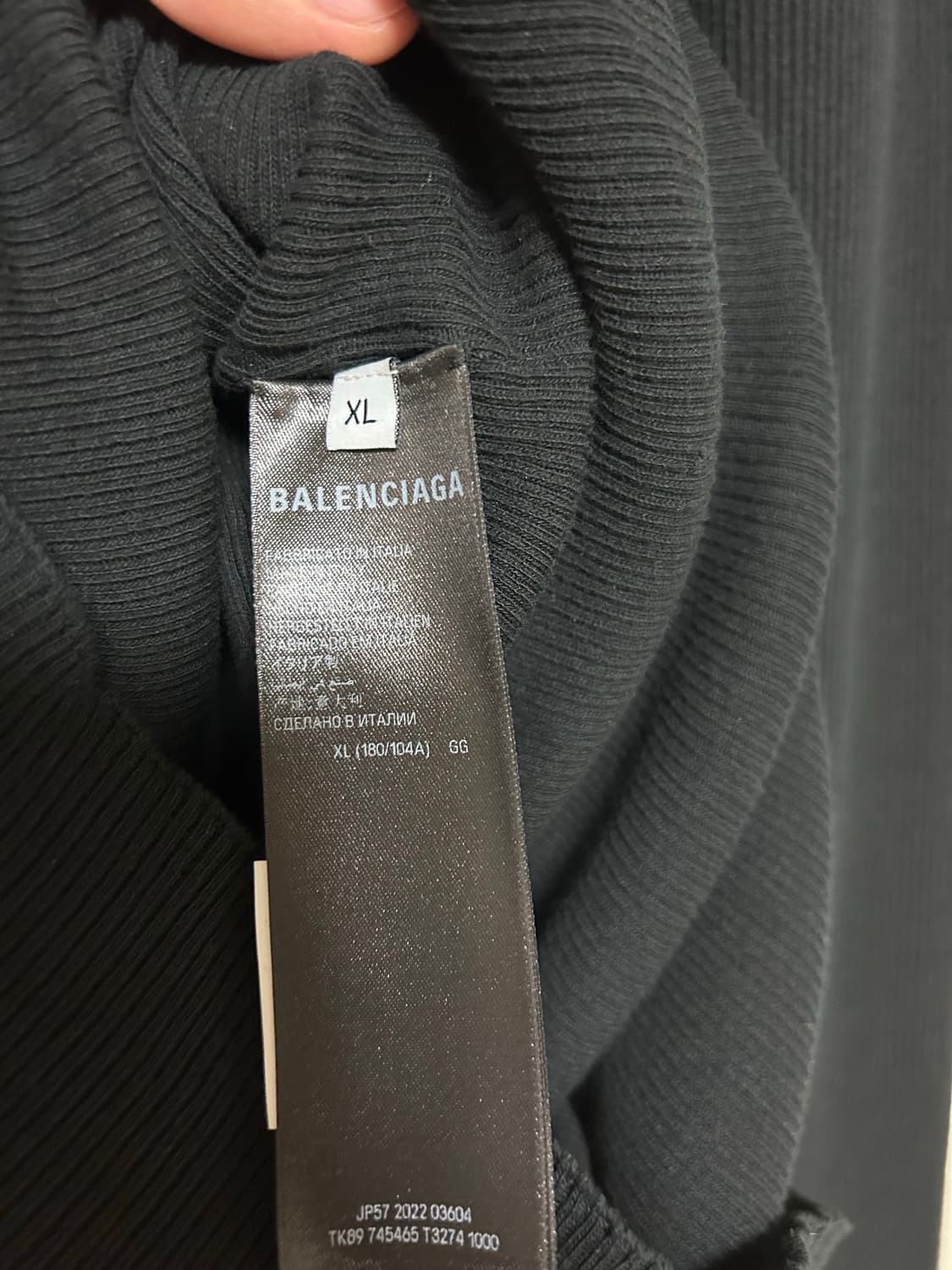 Balenciaga turtle neck mini dress 24ss 상품이미지5