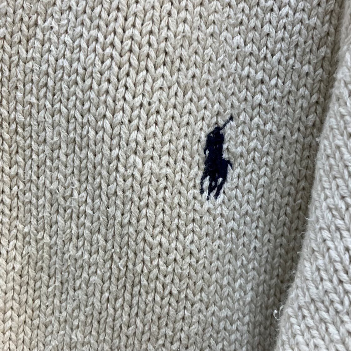 폴로 랄프로렌 아이보리 가디건 M 상품이미지4