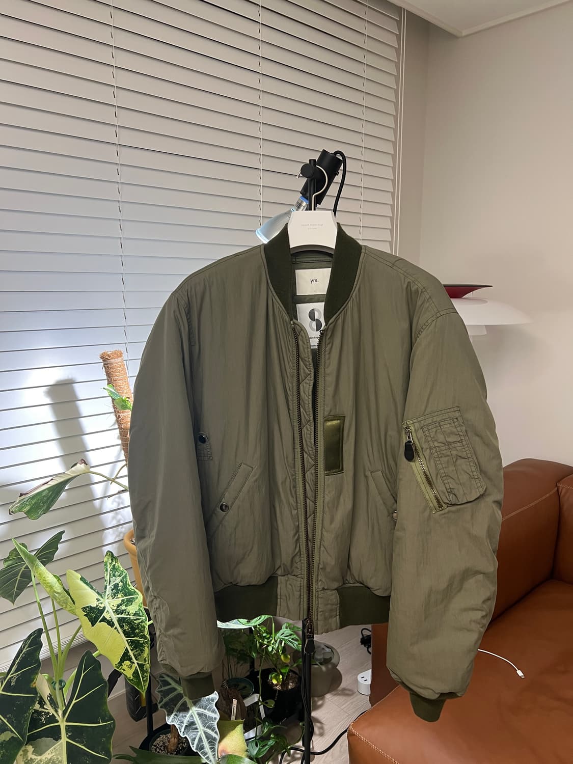 이얼즈어고 울파일 ma-1 m사이즈 상품이미지1