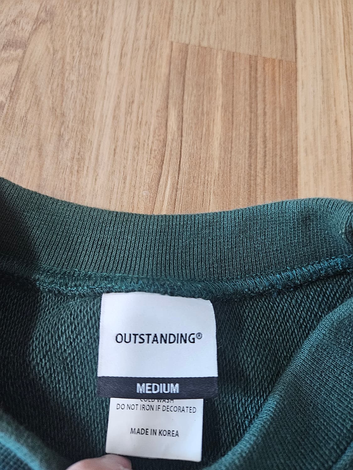 [M] 아웃스탠딩 맨투맨 두벌일괄 상품이미지9