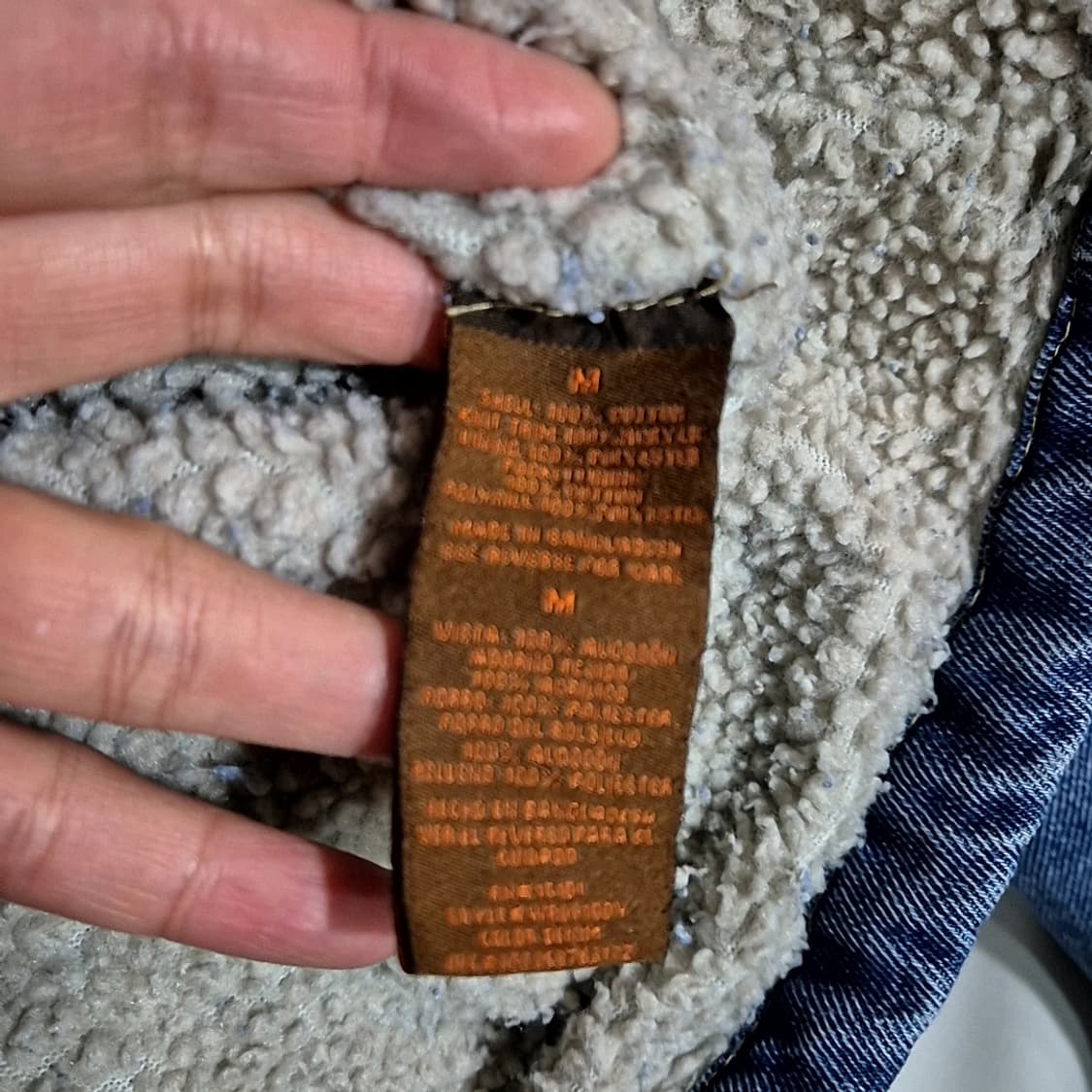 Wrangler 랭글러 쉐르파 데님 워크 자켓 상품이미지7