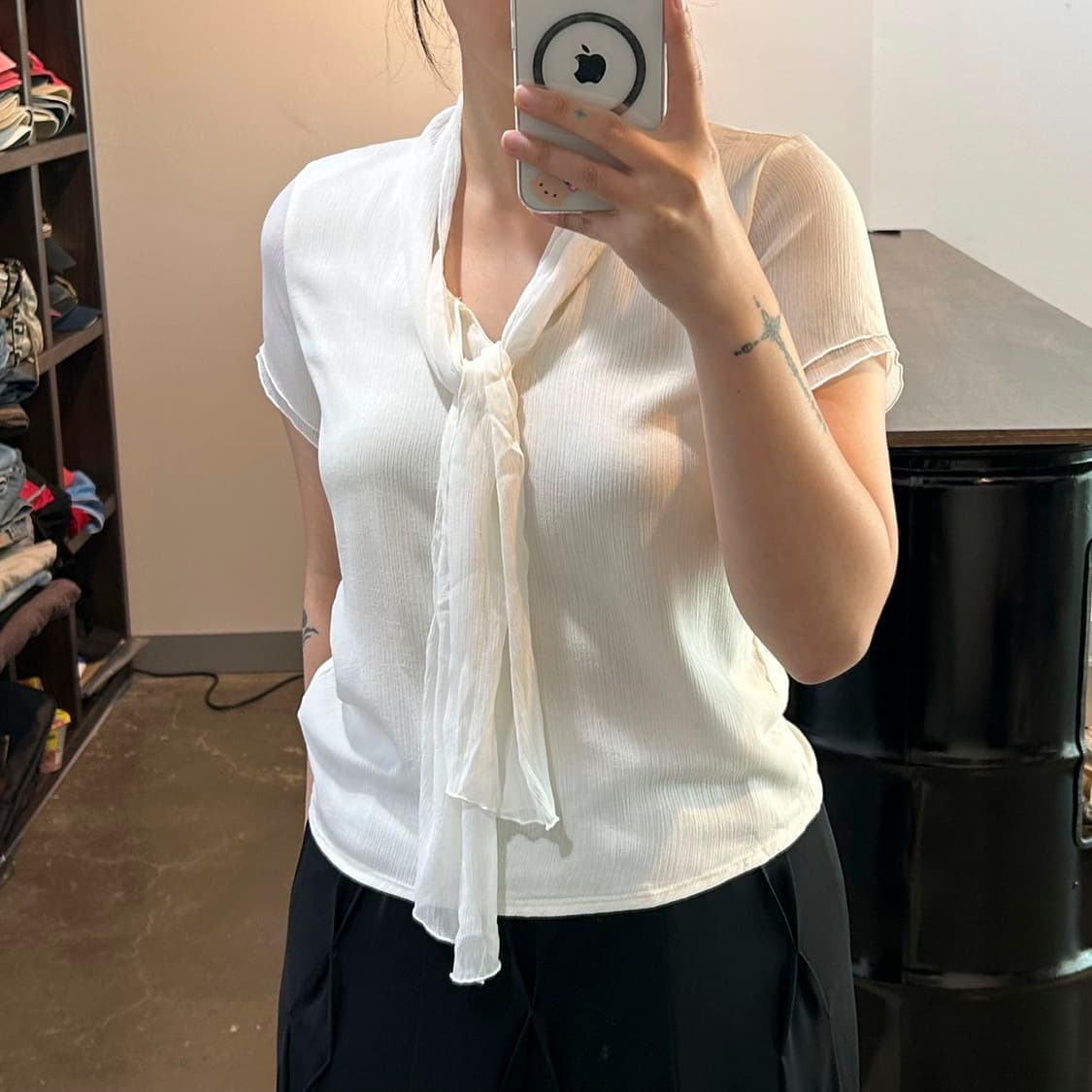 페어리 스카프 블라우스 상품이미지3